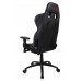 Компьютерное кресло (для геймеров) Arozzi Inizio Black PU - Red logo