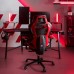 Компьютерное кресло (для геймеров) Eureka TYPHON, красный