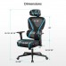 Компьютерное кресло (для геймеров) Eureka Norn, синий