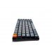 Беспроводная механическая ультратонкая клавиатура Keychron K3, Light Grey, 84 клавиши, RGB подсветка, Red Switch