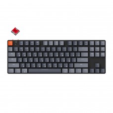 Беспроводная механическая ультратонкая клавиатура Keychron K1SE, TKL, RGB подсветка, Red Switch