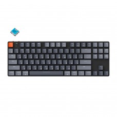 Беспроводная механическая ультратонкая клавиатура Keychron K1SE, TKL, RGB подсветка, Blue Switch