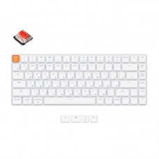 Беспроводная механическая ультратонкая клавиатура Keychron K3, 84 клавиши, без подсветки, Gateron Red Switch