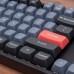 Беспроводная механическая клавиатура QMK Keychron K8 Pro, 87 клавиш, Hot-Swap, Gateron G pro Red Switch