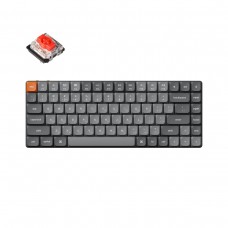 Беспроводная механическая ультратонкая клавиатура QMK Keychron K3 Max, 84 клавиши, RGB-подсветка, Gateron Red Switch