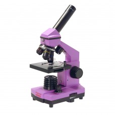 Микроскоп школьный Эврика 40х-400х в кейсе (аметист) 25448