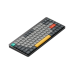 Беспроводная механическая ультратонкая клавиатура Nuphy AIR75 (Twilight), 84 клавиши, RGB подсветка, Red Switch