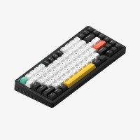 Беспроводная механическая клавиатура Nuphy Halo75, 75 клавиш, RGB подсветка, Brown Switch, Black