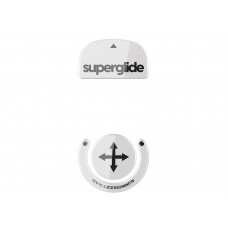 Стеклянные глайды (ножки) для мыши Superglide для Logitech GPro Superlight [White]